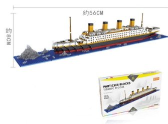 1860pcs Titanic Lego bricks - Image 3