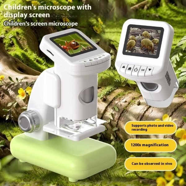 Smart Digital Microscope Electronic Belt Display