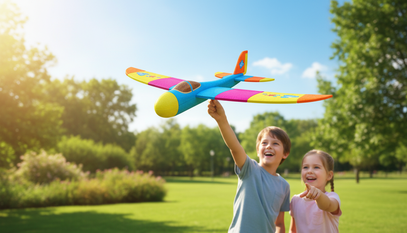 Cool Flying Toy Airplane for Playful Kids