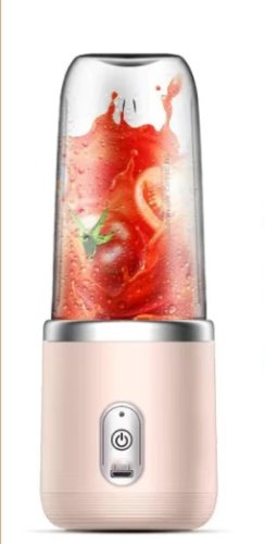 6 blade Portable Blender with USB charging - Image 2