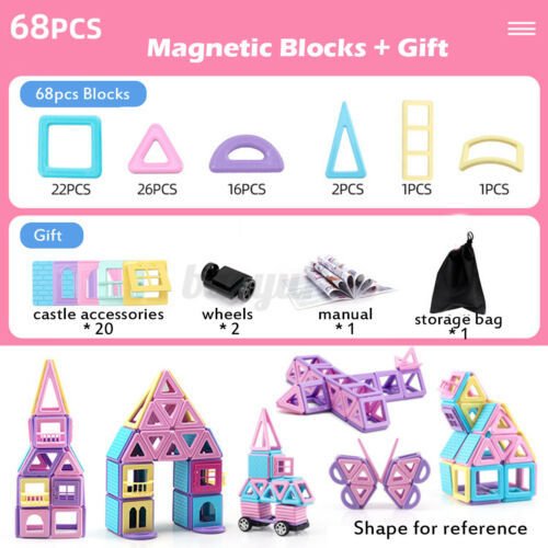 Educational Magnetic Block Set - Image 2