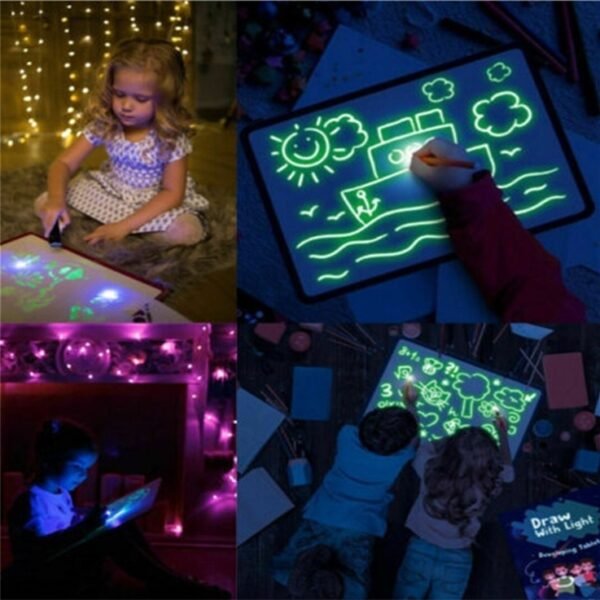3D Educational Toy Drawing Pad