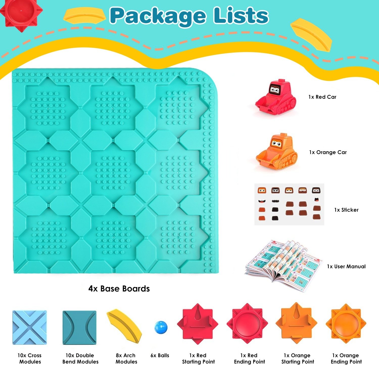 1Pc Kids Logical Road Builder Toy Brain Teasers Puzzles Montessori Toys Preschool Educational Learning Toys Puzzle STEM Board Game For 3 To 8 Years Old Boys Girls Birthday Gift - Image 4
