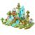 Magnetic Blocks 150 PCS Forest Castle Set STEM Montessori Sensory Toys