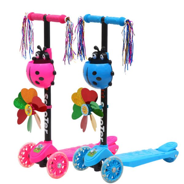 Kids' Four-Wheel Balance Scooter