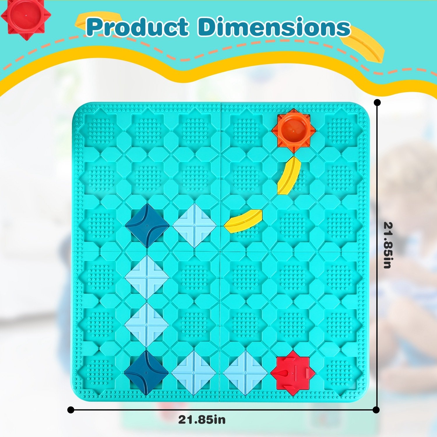 1Pc Kids Logical Road Builder Toy Brain Teasers Puzzles Montessori Toys Preschool Educational Learning Toys Puzzle STEM Board Game For 3 To 8 Years Old Boys Girls Birthday Gift - Image 8