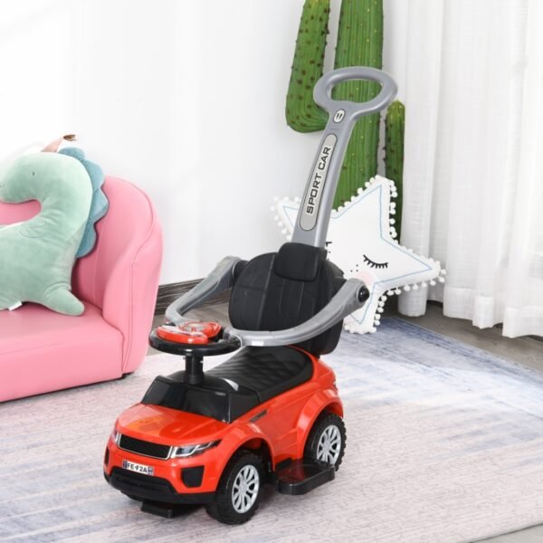 3-in-1 Push Car, Ride-On & Walker