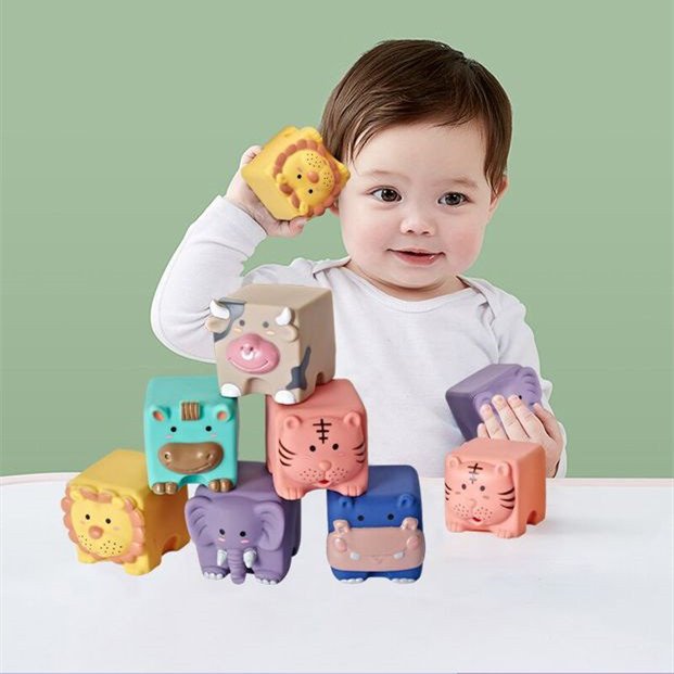 Soft Building Blocks Set for Babies & Toddlers
