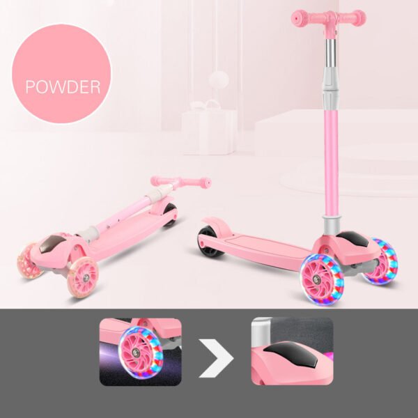 3-in-1 Kids Scooter & Skateboard