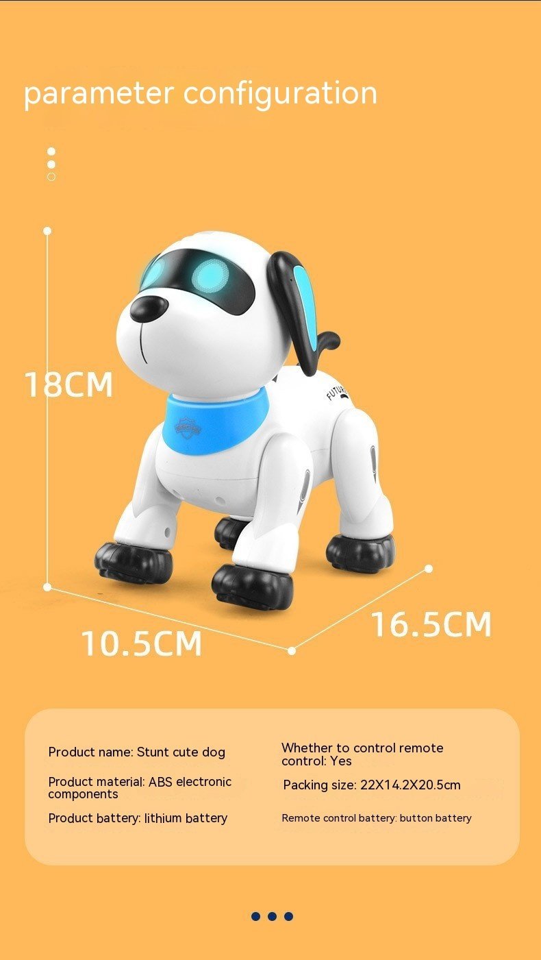 Remote Control Stunt Robot Dog Toy - Image 2