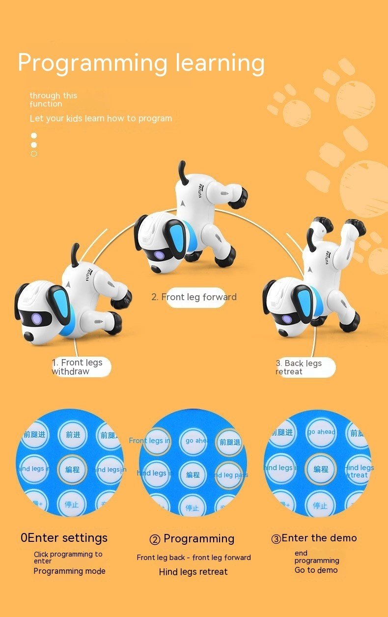 Remote Control Stunt Robot Dog Toy - Image 9