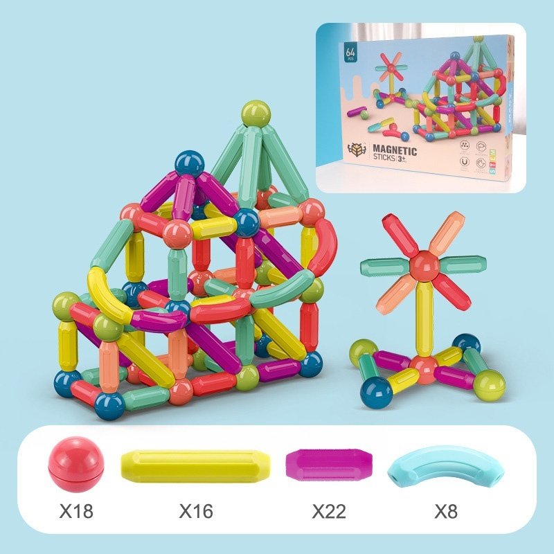 Big Magnetic Construction Set for Early Learners - Image 10