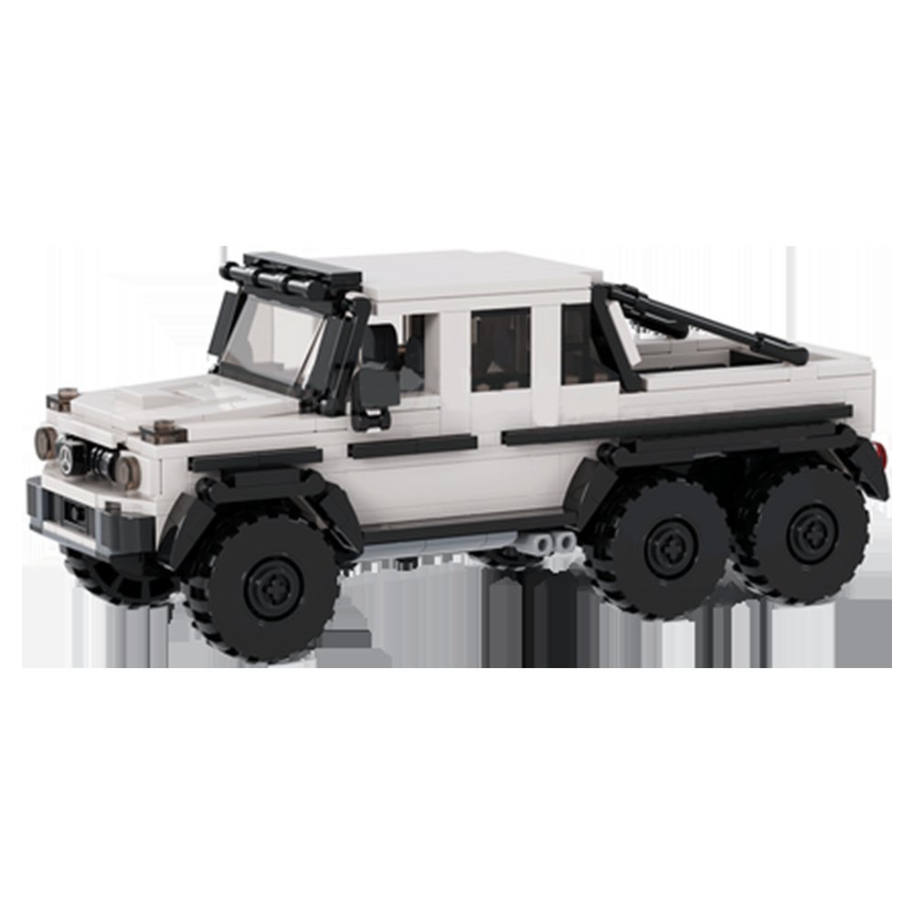 6x6 Off-Road Truck Building Block Model Kit - Image 5