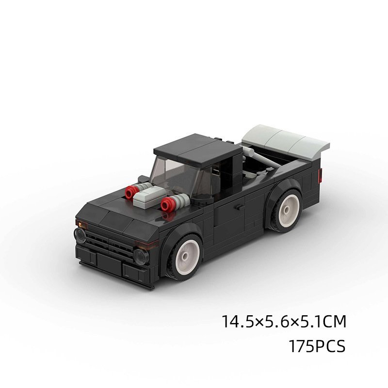 Sports Car Model Building Block Kit - Image 8