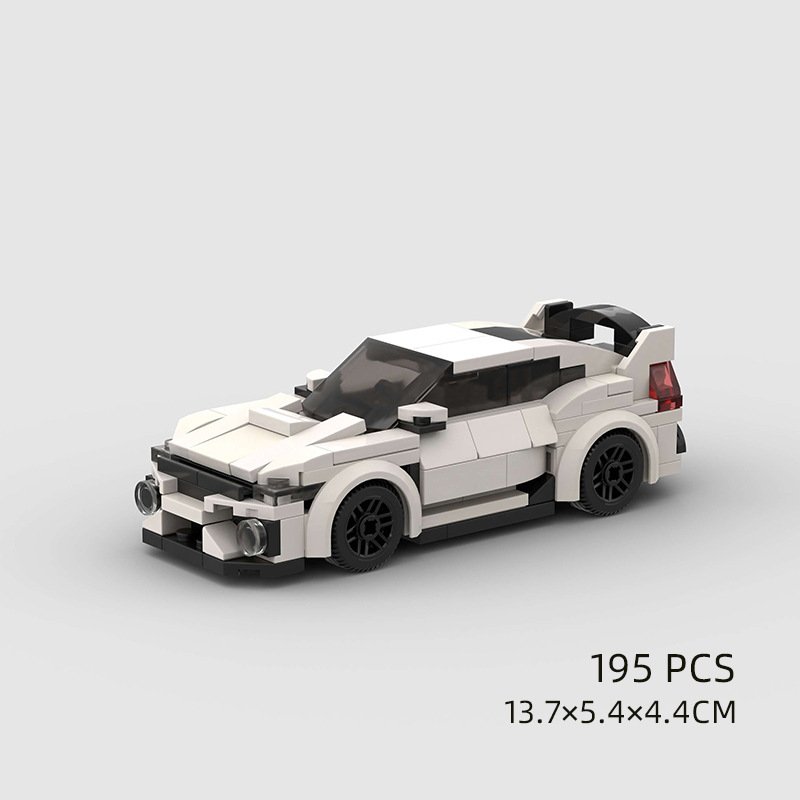 Sports Car Model Building Block Kit - Image 2