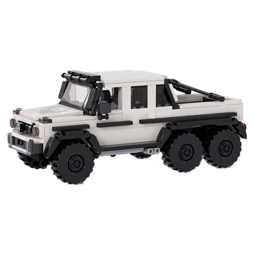 6x6 Off-Road Truck Building Block Model Kit - Image 9