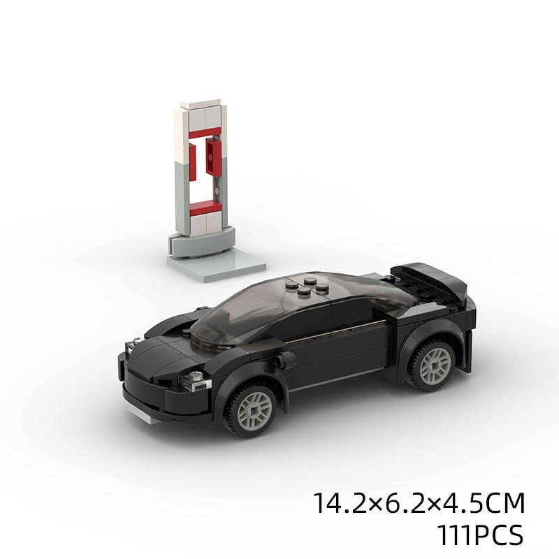 Sports Car Model Building Block Kit - Image 3