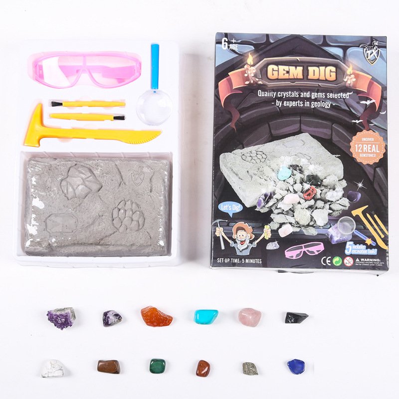 Gem Dig Kit: Dig Up 17 Real Gems - Image 5