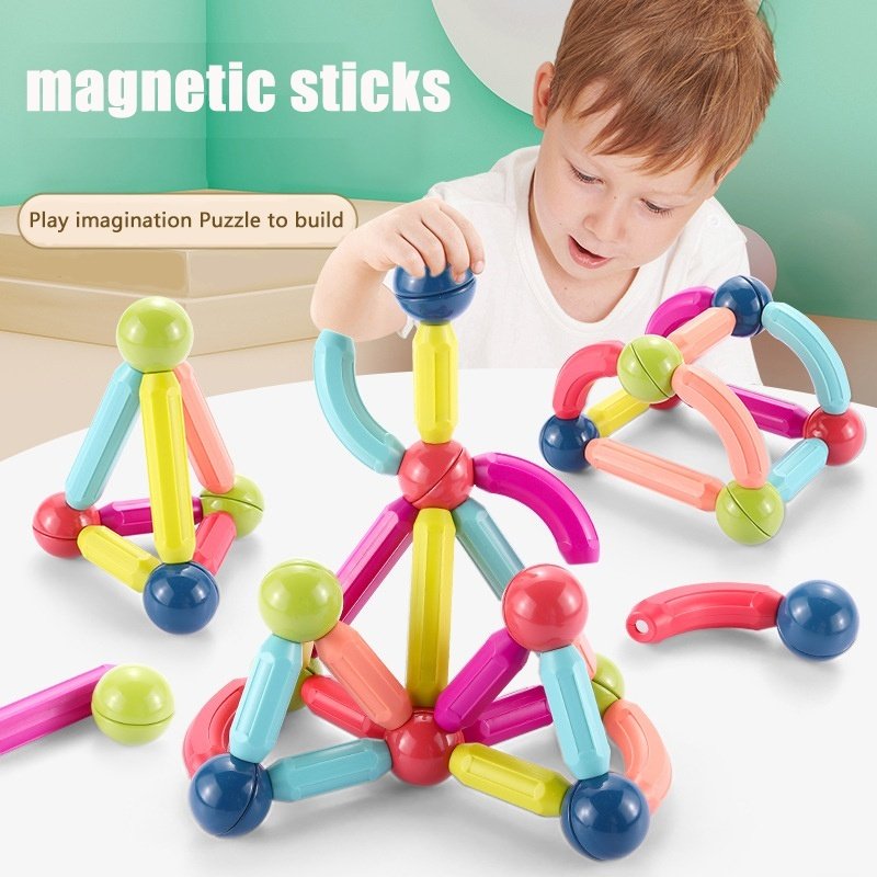 Big Magnetic Construction Set for Early Learners