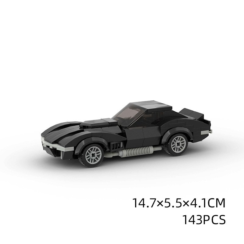 Sports Car Model Building Block Kit - Image 7
