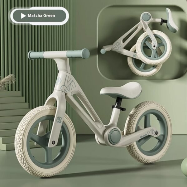 Kids Balance Bike, Pedal-Free, 4-Wheel and 2-Wheel Options