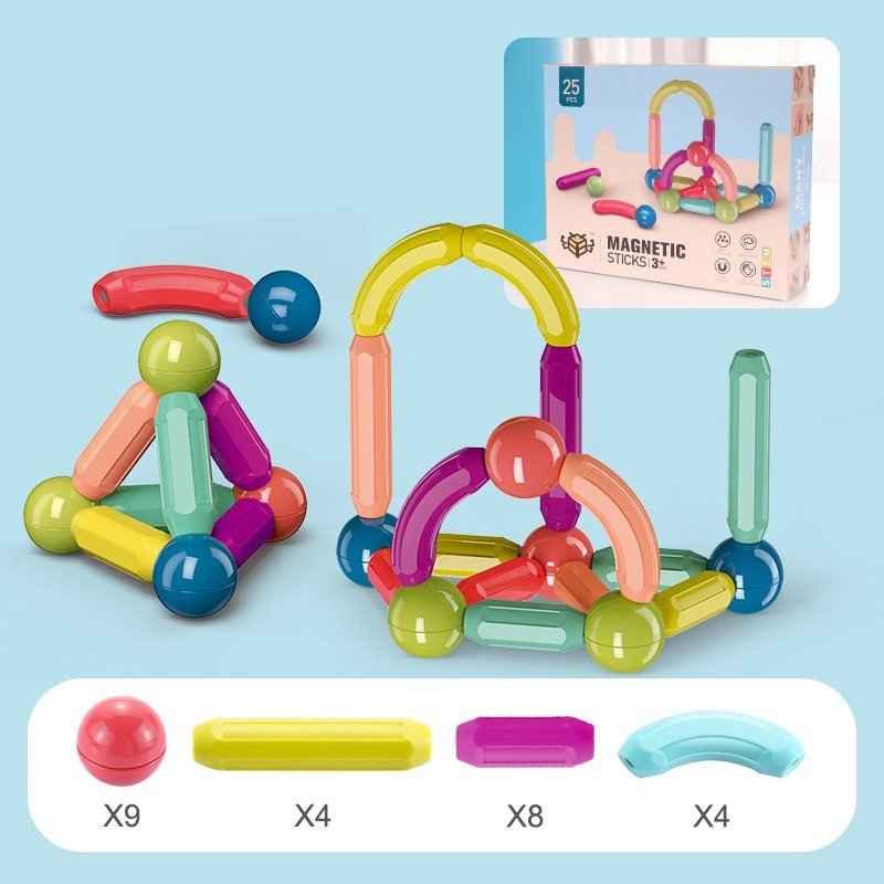 Big Magnetic Construction Set for Early Learners - Image 7
