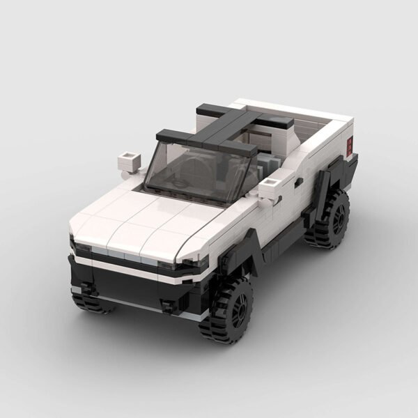 EV Pickup Truck Building Block Set