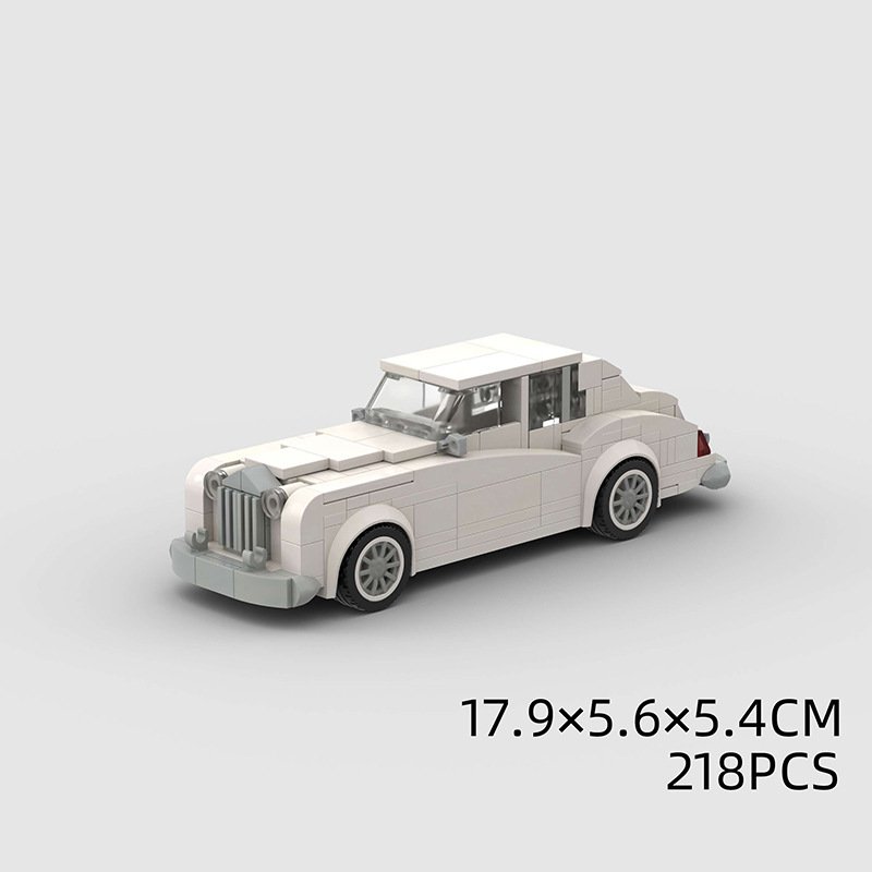 Sports Car Model Building Block Kit - Image 10
