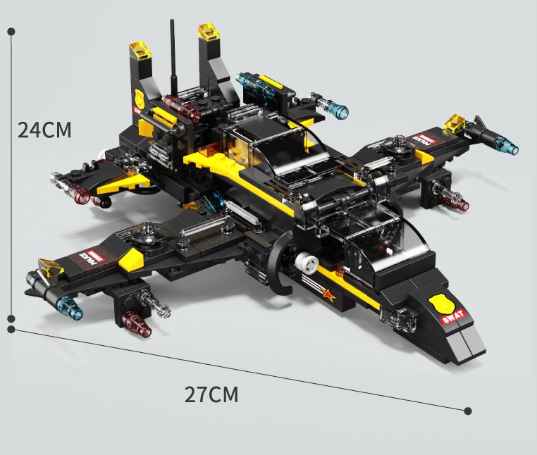 City Police Command Car Building Block Set - Image 6