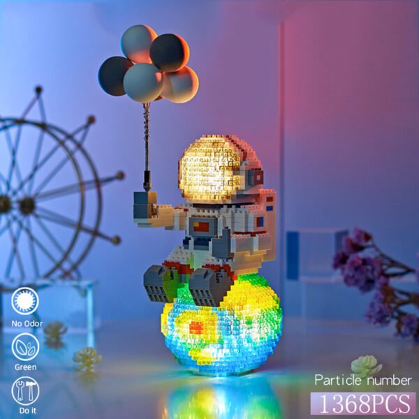 Space Rocket & Satellite Micro Building Blocks