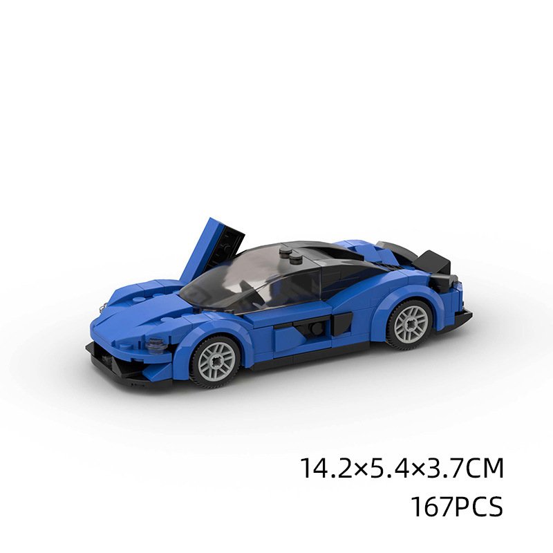 Sports Car Model Building Block Kit - Image 5