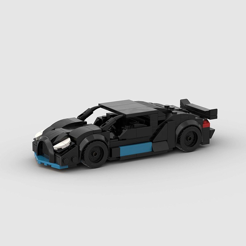 Sports Car Model Building Block Kit - Image 4