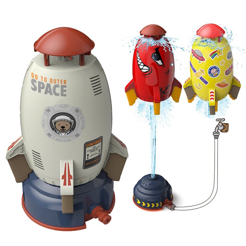 Water Pressure Rocket Launcher & Sprinkler