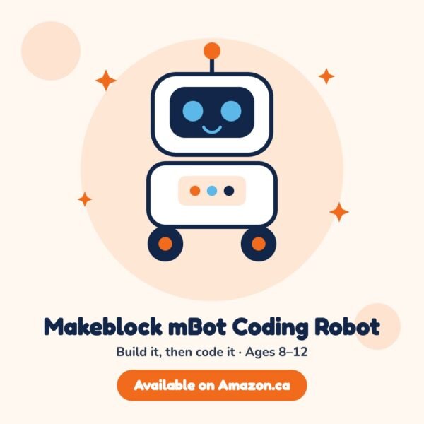 Makeblock mBot Coding Robot Kit, available on Amazon.ca (illustration)