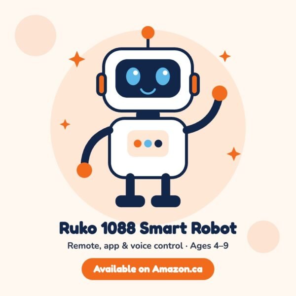 Ruko 1088 Smart Robot, available on Amazon.ca (illustration)